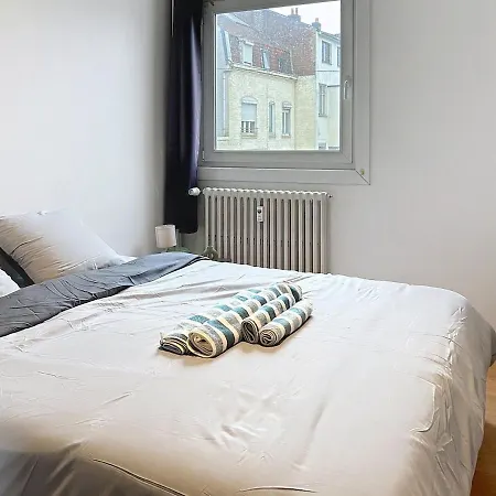 Bright 10 Min From Lille 4 People Appartement *