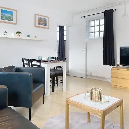 아파트 Bright 10 Min From Lille 4 People *